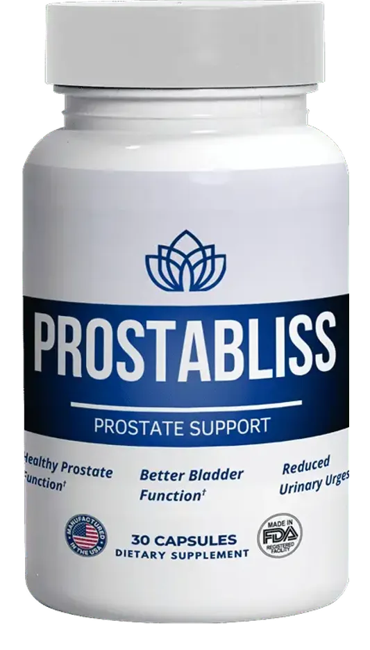 ProstaBliss prostate support supplement bottle